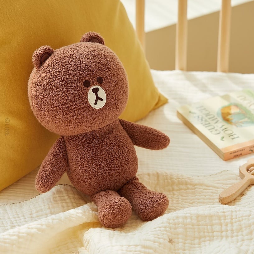 送禮首選!Line Friends「寶寶用品」上市,讓超萌熊大鞋襪、玩偶陪寶寶成長!