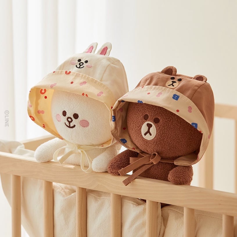 送禮首選!Line Friends「寶寶用品」上市,讓超萌熊大鞋襪、玩偶陪寶寶成長!