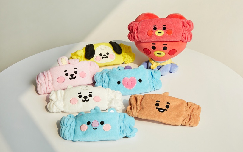 BT21推出全新超萌「BT21寶寶頸枕&髮帶」,還有實用手鏡、零錢包通通必收