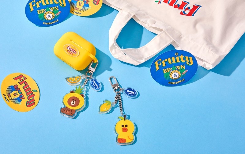 Line Friends「夏季水果系列」上市!熊大與莎莉變身超萌鳳梨,陪你清爽過一夏!