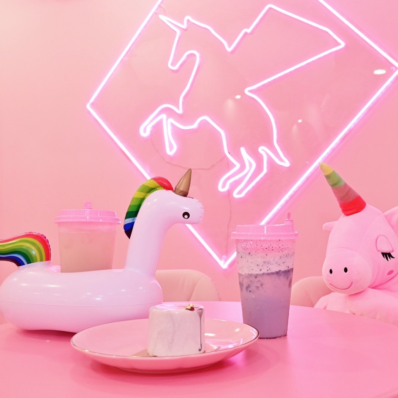 夢幻獨角獸咖啡店任你拍!UNIQORN CAFE 8/8正式開幕