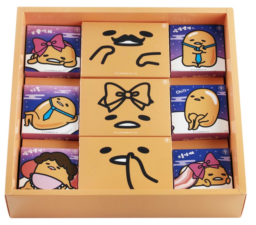 蛋黃哥變身月餅啦!COLD STONE推「蛋黃哥懶得過中秋禮盒」,冰淇淋大福、蛋糕必吃!