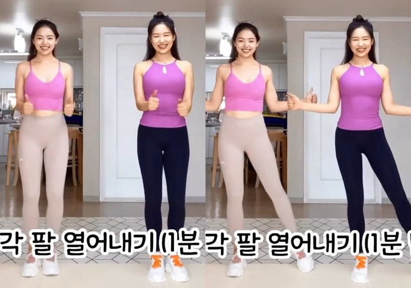 網紅教練教學消副乳、瘦蝴蝶袖運動!副乳消失胸型飽滿、手臂變纖細,網友親試兩週有感