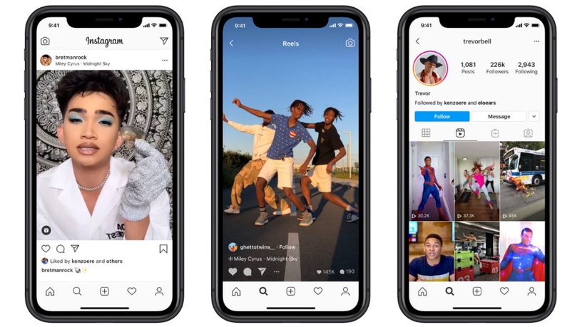IG 抖音化?Instagram Reels 短影音新功能登場,15秒短影片任意編輯特效、音樂!