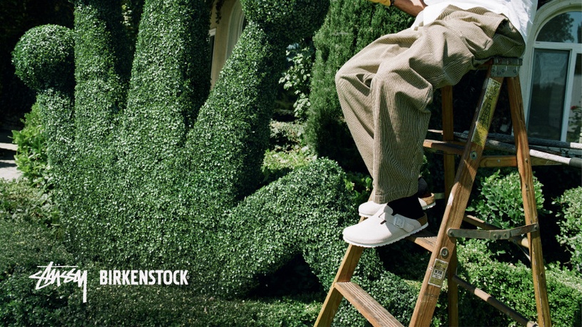 這次Birkenstock勃肯特地與潮牌代表Stüssy合作，推出半包懶人鞋型「Boston Clog」聯名款啦～快右滑看介紹吧！