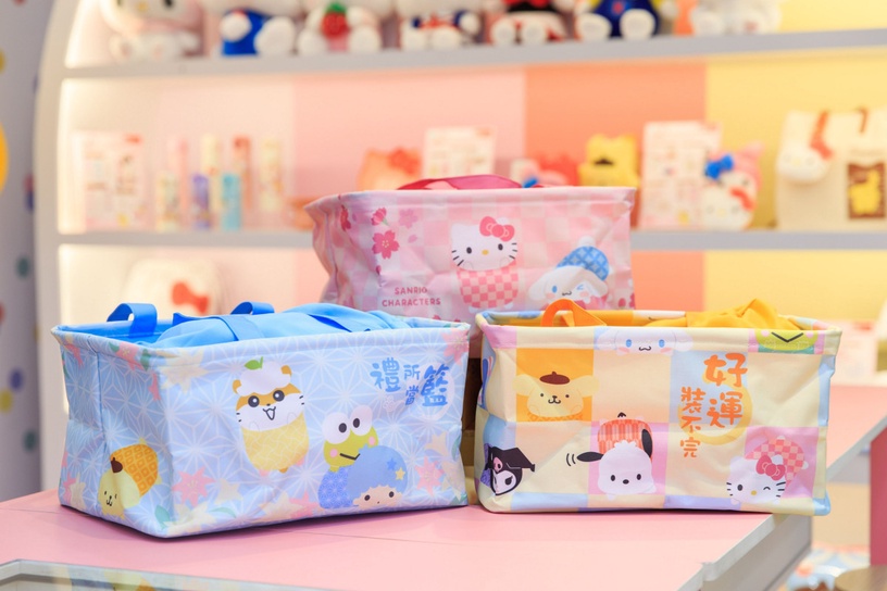 7-11「三麗鷗野餐籃提袋」/任3件指定商品,即可以149元加價購(8/12開賣)
