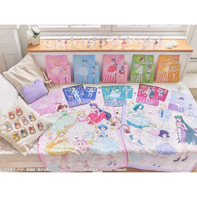 「美少女戰士一番賞」登場!變身器吊飾、白金月光萬花筒神杖,還有超萌紫色露娜收納包