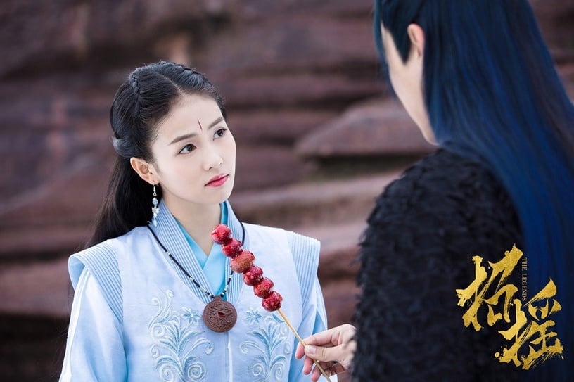 微博評選古裝網劇十大女神10:白鹿《招搖》、《九流霸主》、《烈火軍校》、《世界欠我一個初戀》