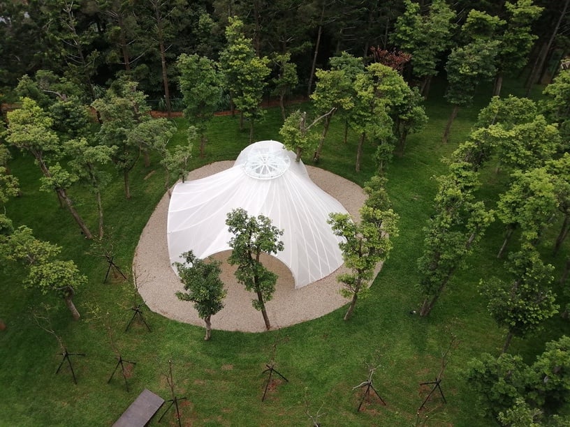超夢幻「漸層色彩牆」就在桃園!雄獅「想像力製造所」新開幕,怎麼拍都超級美~