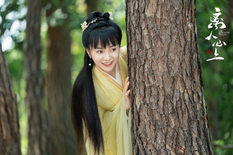 熱播甜寵劇古裝女神1:胡意旋 飾演《離人心上》初月