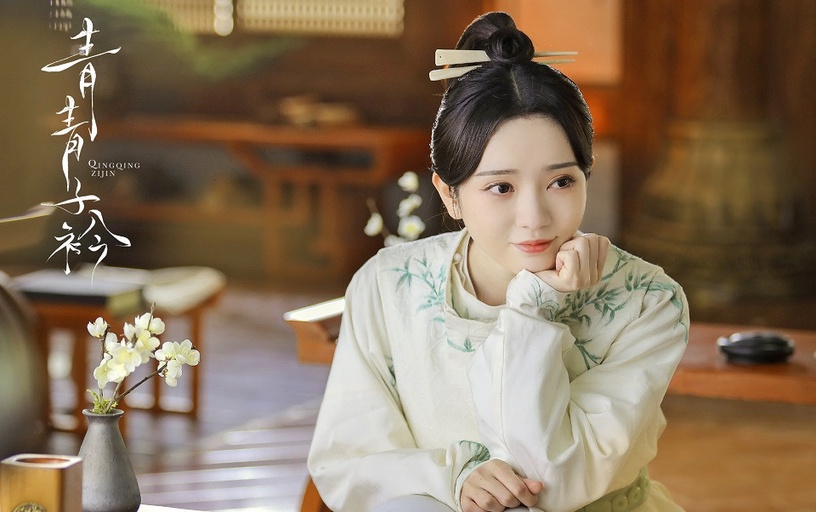 熱播甜寵劇古裝女神7:雨婷兒 飾演《青青子衿》聞人姝