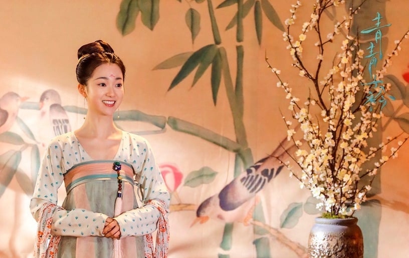 熱播甜寵劇古裝女神8:嚴伊依 飾演《青青子衿》趙清禾