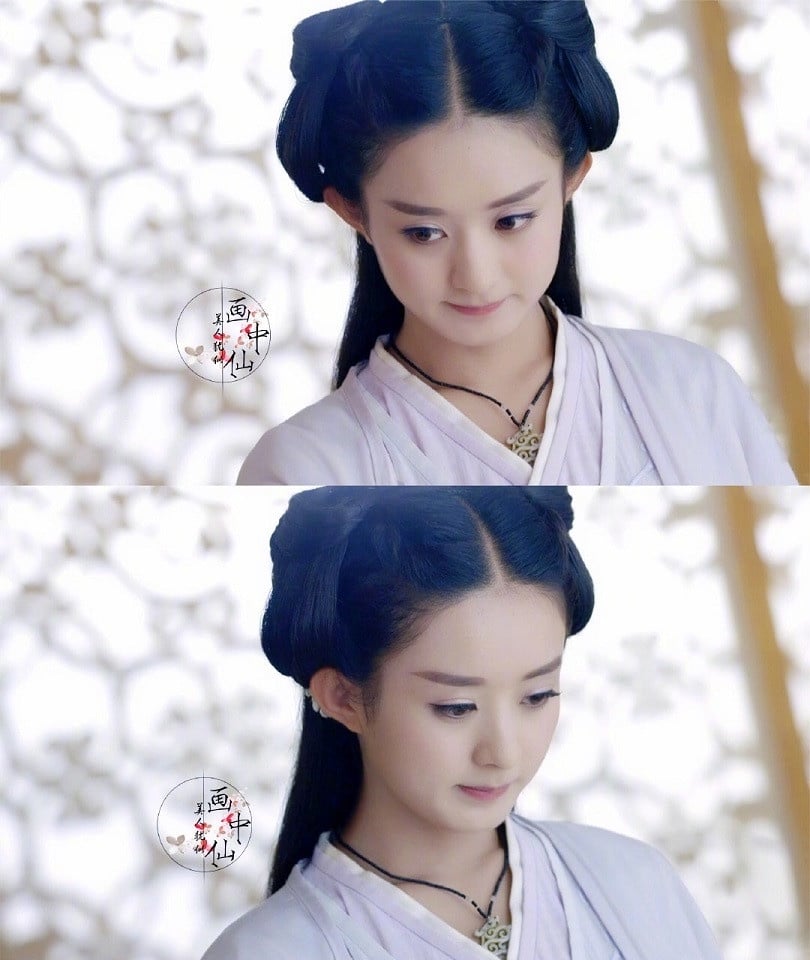 古裝劇同款「婢女頭」造型2:趙麗穎 飾演《花千骨》花千骨