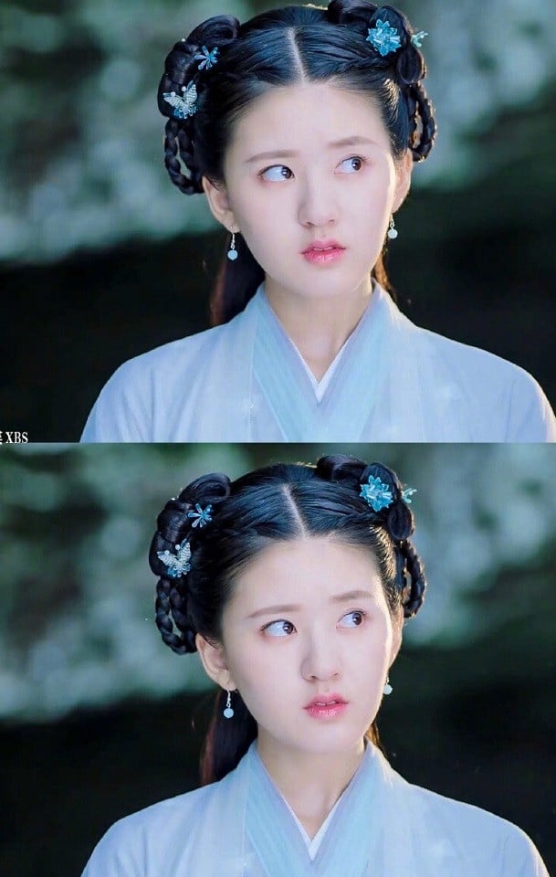 古裝劇同款「婢女頭」造型3:趙露思 飾演《天雷一部之春花秋月》春花