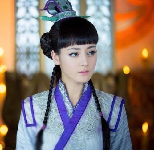 古裝劇同款「婢女頭」造型6:迪麗熱巴 飾演《古劍奇譚》芙蕖