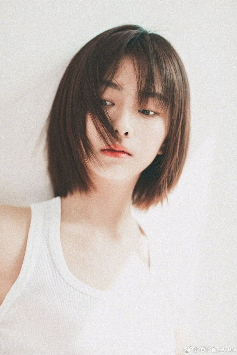 譚松韻《以家人之名》圓臉型成功駕馭鮑伯頭!跟著譚松韻選髮型,可愛無敵不變肉包!