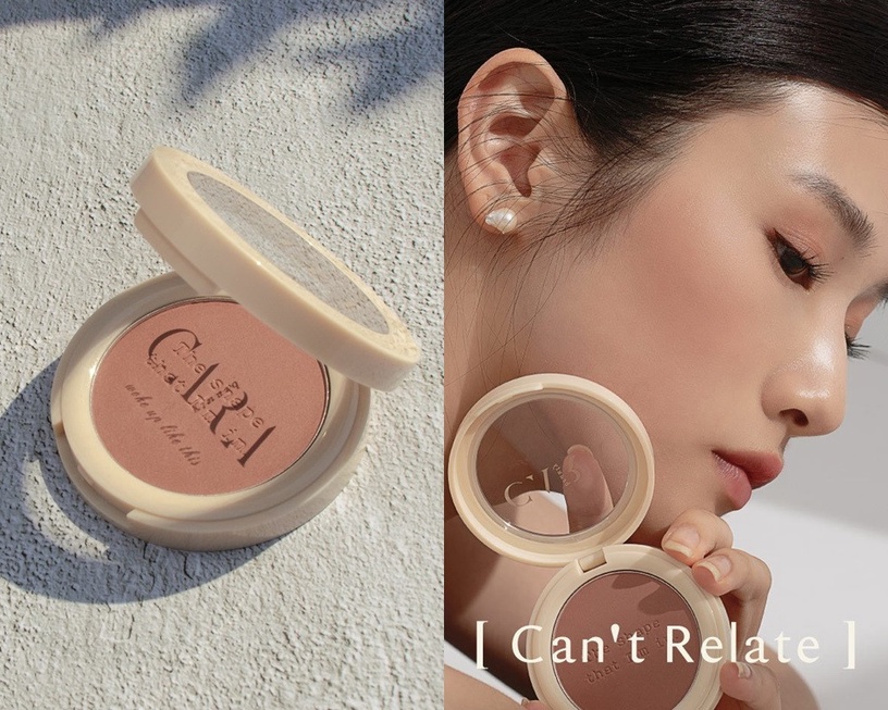 奶茶色腮紅推薦4:Cara Beauty 宛若原生淡腮紅(#Can't Relate),NT.580