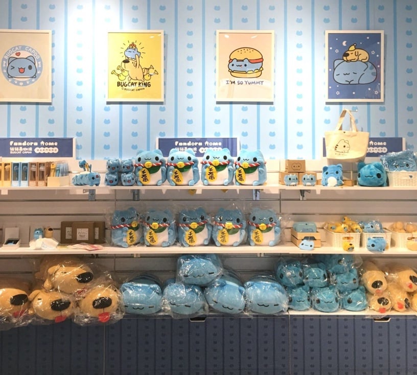 只剩5天!咖波推出快閃店,「貓貓蟲咖波の懶洋洋房間」百款商品&限定首發周邊都在這
