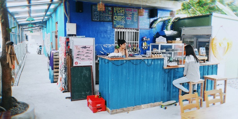 把這一碗海浪吃下肚!台東台澢號「海浪冰」太美,鹹鹹甜甜的海洋滋味只有夏天吃得到!