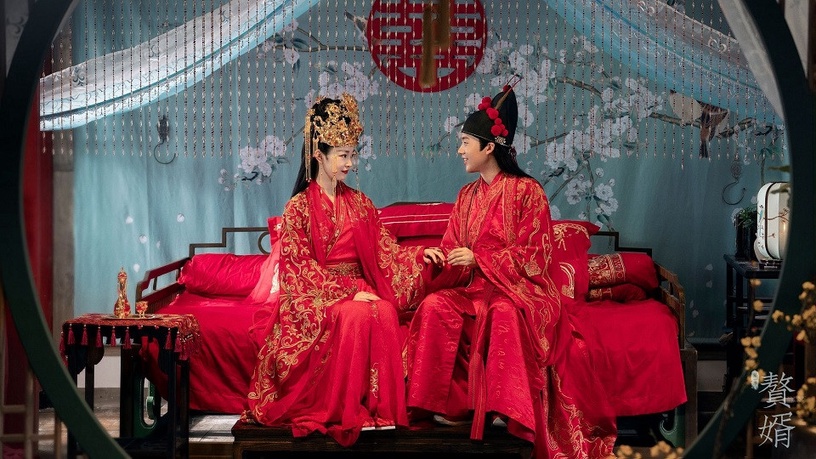 七夕情人節陸劇新劇照3:郭麒麟、宋軼《贅婿》