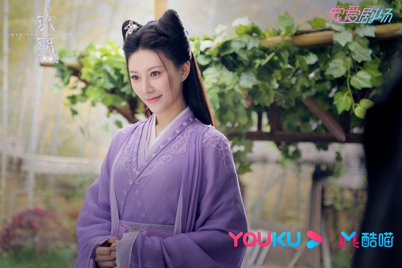 《琉璃》古裝女神3:侯夢瑤 飾演 紫狐