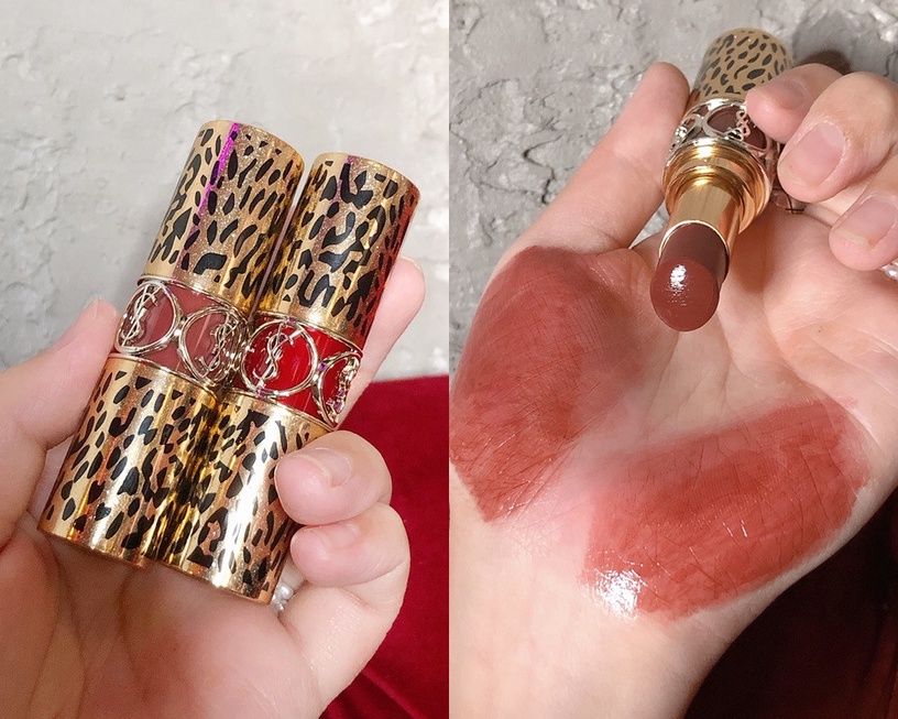 右滑圖片~搶先看YSL「野性豹紋」系列 !