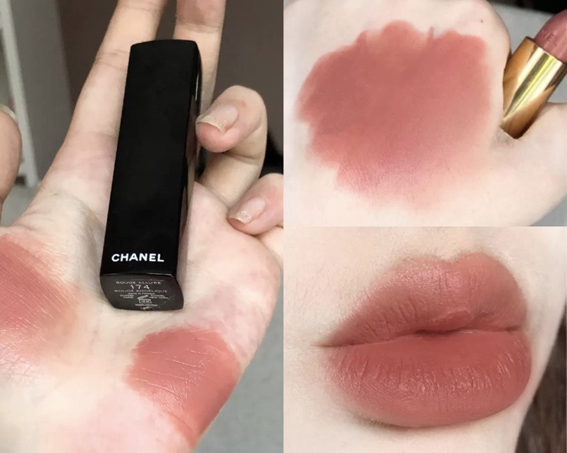 奶茶裸粉色唇膏推薦3:CHANEL 香奈兒超炫耀的唇膏(#174 ROUGE ANGÉLIQUE),NT.1280