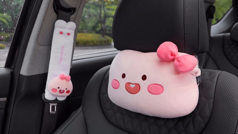 KAKAO FRIENDS車上配件系列來啦!最可愛空氣清淨劑、還有萊恩雙面頸枕長途旅行必收