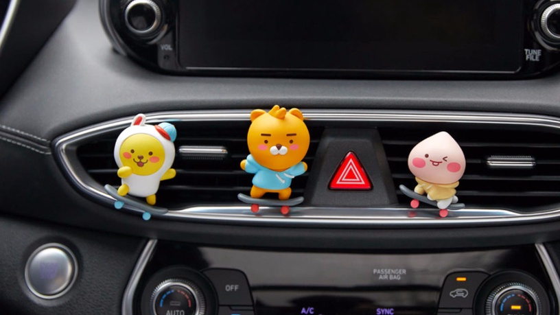 KAKAO FRIENDS車上配件系列來啦!最可愛空氣清淨劑、還有萊恩雙面頸枕長途旅行必收