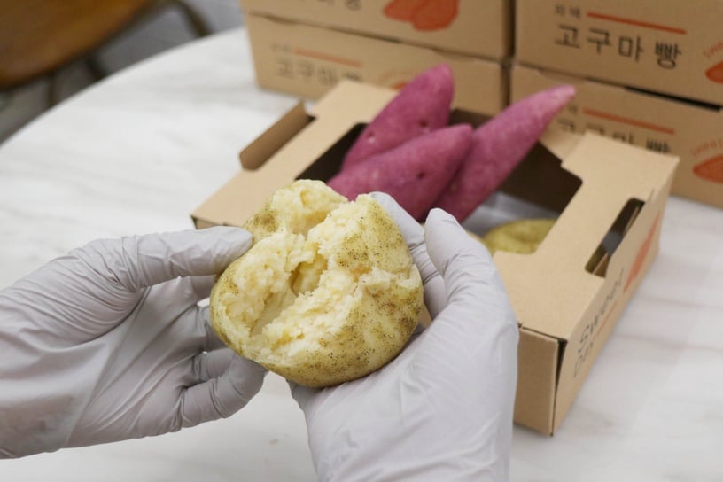 台北美食「東橋商店」推出地瓜＆馬鈴薯麵包，每日新鮮手作，長得也超可愛