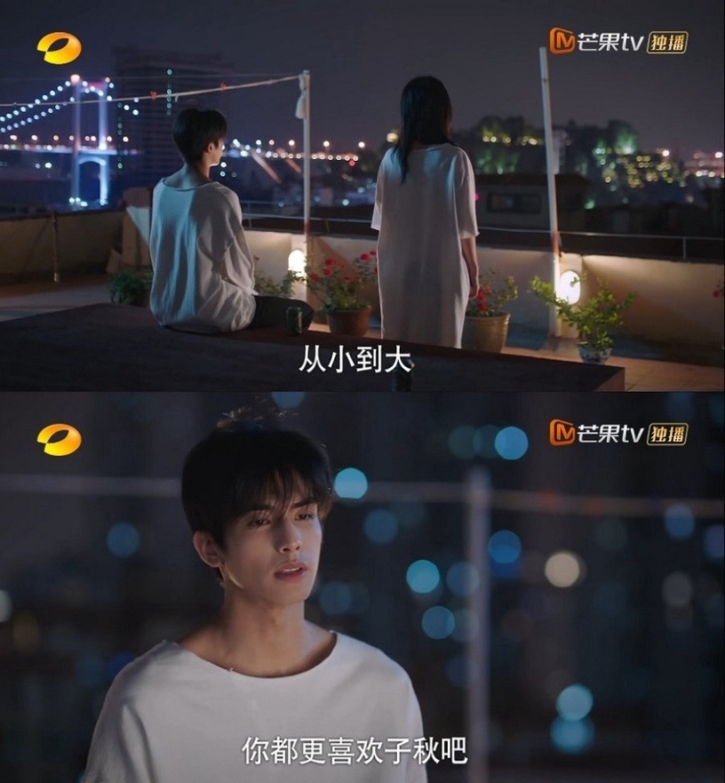 《以家人之名》尖尖&凌霄的爆甜名場面9:凌霄吃醋問「手心手背」