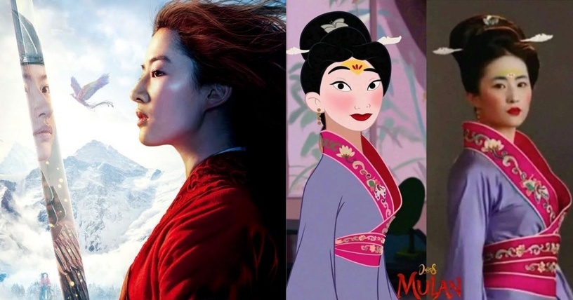 《花木蘭》動畫版vs.真人版5套造型神還原!電影主題曲《自己》李玟時隔22年再度獻唱!