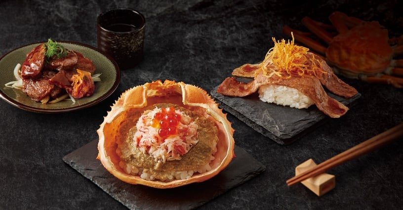 玉子燒控必敗!爭鮮「壽司面紙套」鮮蝦、鮭魚等4款,期間限定「鮭魚卵長襪」也超可愛