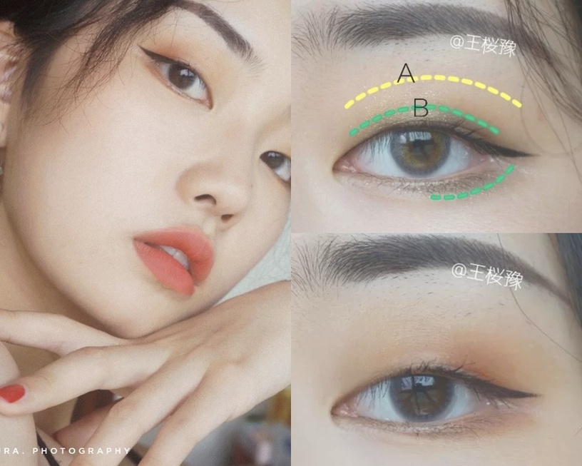 彩妝師新手3大眼型「眼妝基本技巧」!內雙眼影「橫畫」最放大,單眼皮顏色選擇很重要