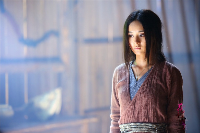 網評「陸劇中的美強慘TOP」3:《花千骨》花千骨 趙麗穎飾演