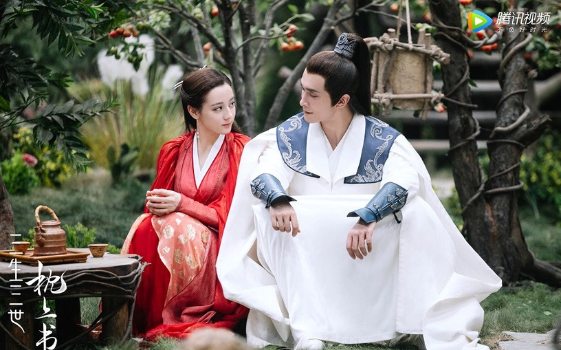 網評「陸劇中的美強慘TOP」9:《三生三世枕上書》阿蘭若 迪麗熱巴飾演