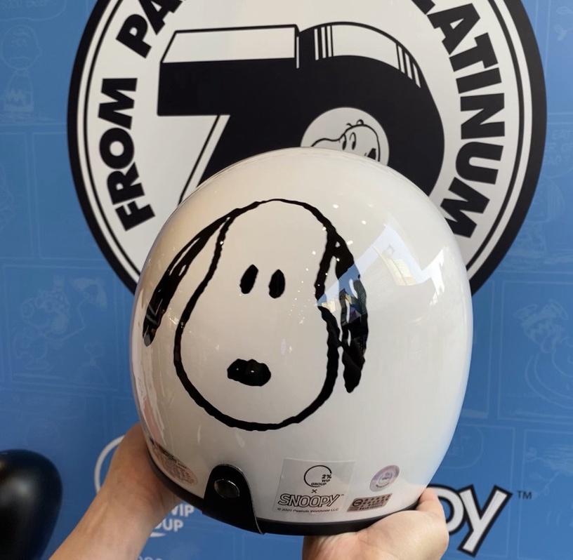 「2% WIP x Snoopy 快閃店」SNOOPY聯名安全帽/滿額10000元送