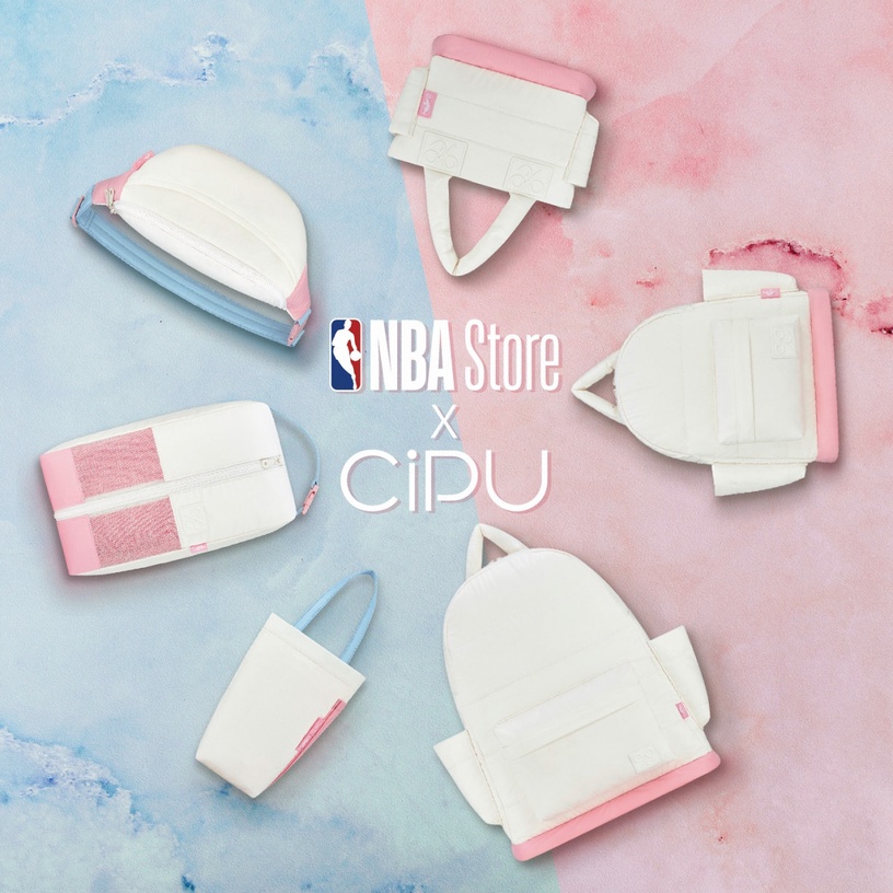 「NBA STORE TAIWAN X CiPU喜舖」推出超夢幻櫻花粉+寶寶藍空氣包！