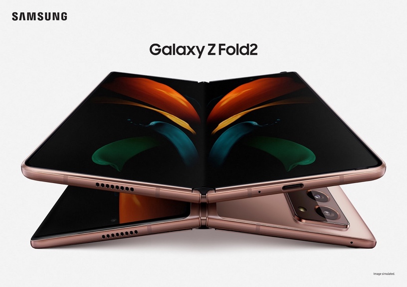 三星新一代摺疊手機 Galaxy Z Fold2 登場,左右雙開加大螢幕、拍照效果再升級!