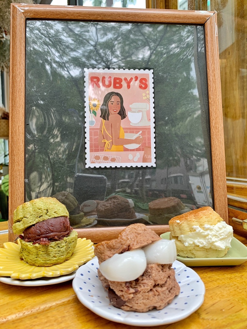 司康尬麻薯太好吃!小櫥窗「Ruby's」專賣司康、胖餅乾