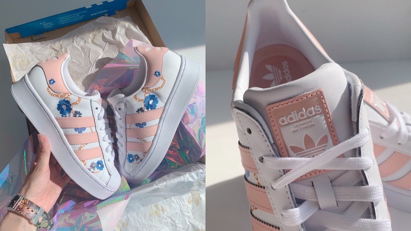 2020下半年10雙「粉紅球鞋」推薦!adidas X HER Studio 夢幻裸粉、棉花糖色仙氣逼人