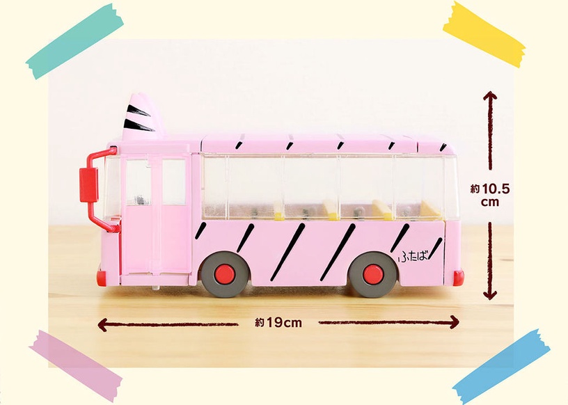 蠟筆小新「雙葉幼稚園校車」實體化!粉紅貓咪造型+小新公仔,還有超萌「小白狗屋」~