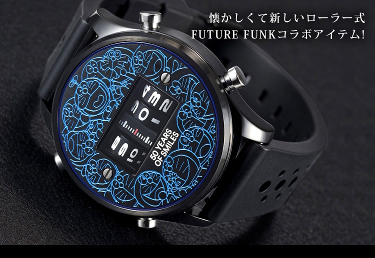 哆啦A夢「50周年紀念手錶」登場!超萌鈴鐺造型手錶,哆啦表情還會隨著不同時間變化~