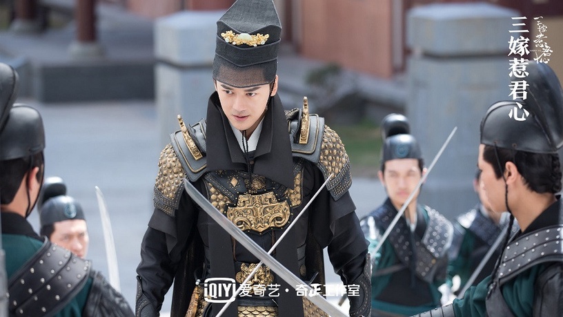 古裝劇《三嫁惹君心》古裝男神&女神6:李鶴