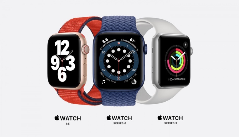 Apple發佈會沒有iPhone12!沒關係,Apple Watch Series 6「海軍藍」夢幻新色亮相啦!