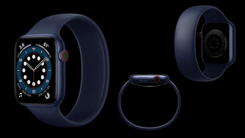 Apple發佈會沒有iPhone12!沒關係,Apple Watch Series 6「海軍藍」夢幻新色亮相啦!