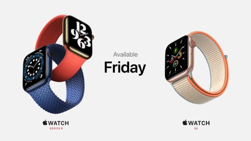 全新「Apple Watch Series 6」和平價款「Apple Watch SE」登場