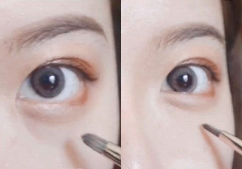 化妝師親授「眼下遮瑕」教學!黑眼圈、淚溝、眼袋不卡紋遮瑕技巧,這步驟是關鍵
