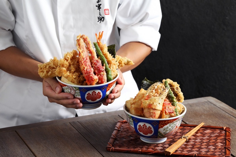 吃得到帝王蟹!金子半之助推「極上天丼」
