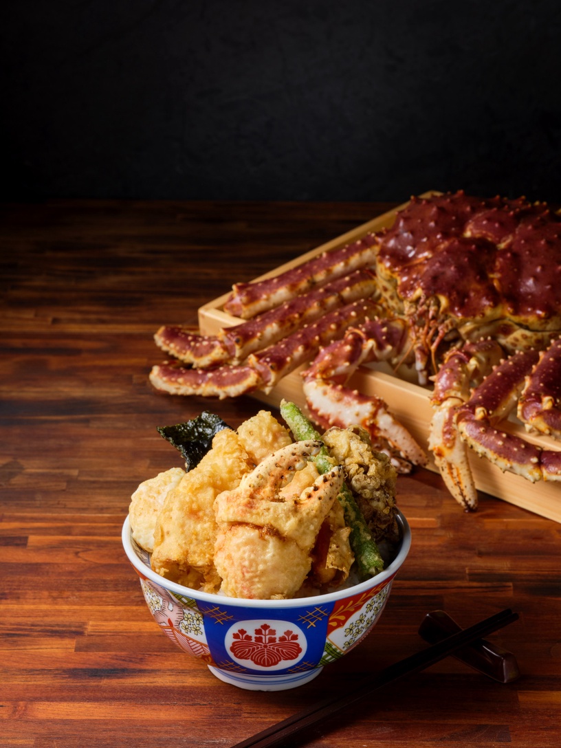 吃得到帝王蟹!金子半之助推「極上天丼」,帝王蟹、穴子魚超奢華,還有冰淇淋買一送一